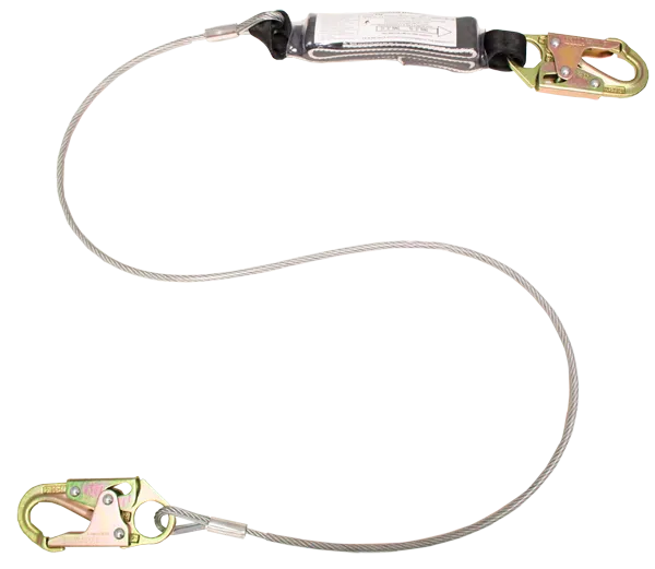 470A Wire Rope Shock Absorbing Lanyard