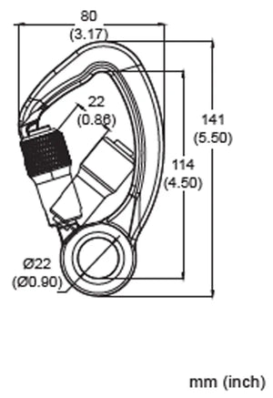 63A Aluminum Twist-Lock Carabiner