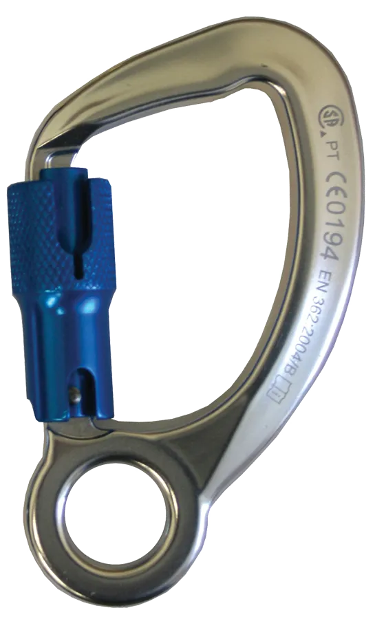 63A Aluminum Twist-Lock Carabiner